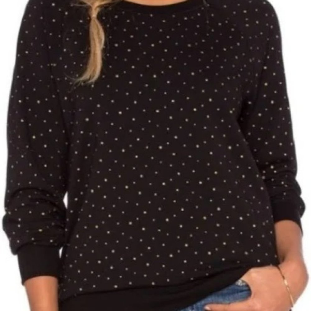 Black and Gold Spiritual Gangster Sweatshirt